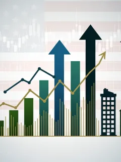 Detailed chart showing US pension fund performance for Q1 2026 with growth indicators.