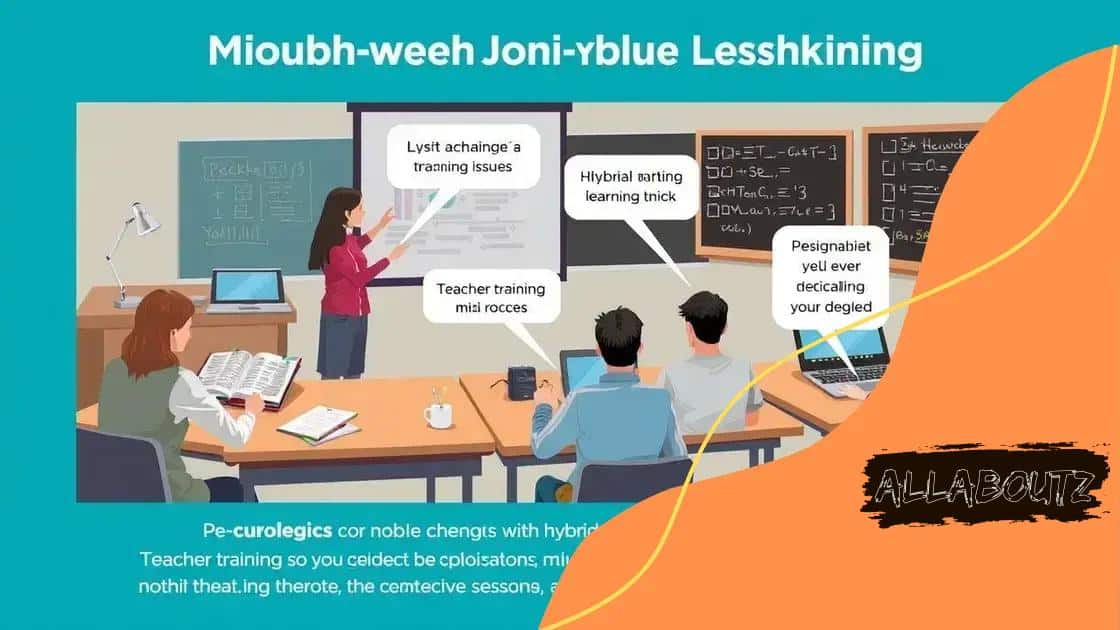 Challenges of implementing hybrid learning
