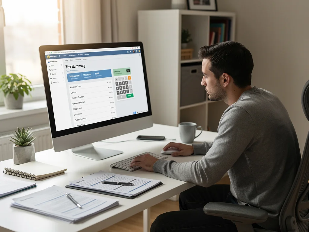 Individual calculating potential Child Tax Credit 2026 benefits online