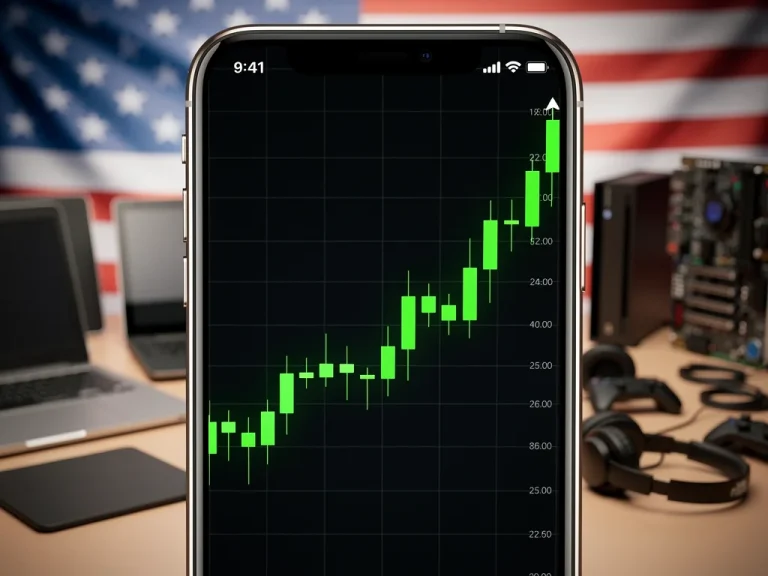 Rising prices on electronic devices due to US import tariffs.