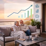 Couple enjoying financially secure retirement, symbolising maximised 2026 retirement benefits.
