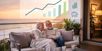 Couple enjoying financially secure retirement, symbolising maximised 2026 retirement benefits.