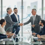 Small business owners celebrating success with government grant opportunities