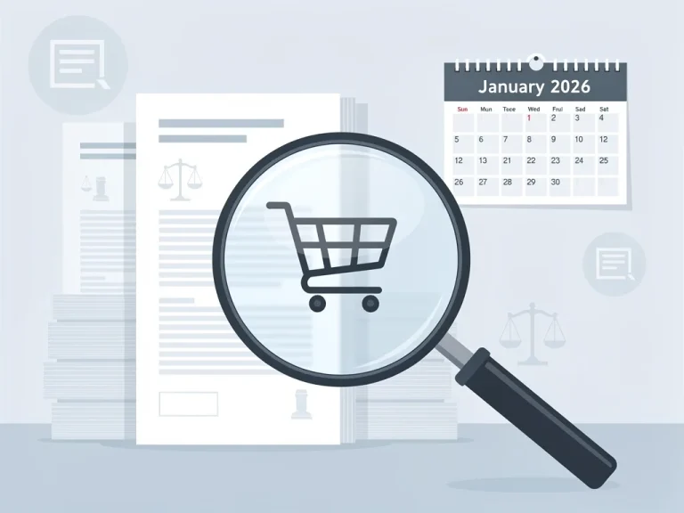 Illustration of new US Consumer Protection Act 2026 impacting online retailers