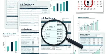 US tax code revisions 2026 for investors, financial documents, calendar